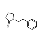 CAS 登录号：65486-36-4， 1-(2-苯基乙基)-2-吡咯烷硫酮