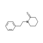 CAS 登录号：65486-37-5， 1-(2-苯基乙基)-2-哌啶硫酮