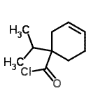 CAS#: 65514-83-2, 1-Isopropyl-3-cyclohexene-1-carbonyl chloride