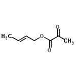 CAS#: 655243-54-2, (2E)-2-Buten-1-yl 2-oxopropanoate
