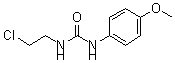 CAS 登录号：65536-40-5， N-(2-氯乙基)-N'-(4-甲氧基苯基)-脲