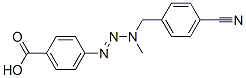 CAS#: 65542-16-7, 4-[3-(4-Cyanobenzyl)-3-Methyl-1-Triazeno]Benzoic Acid