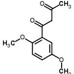 CAS 登录号：65547-50-4， 1-(2,5-二甲氧基苯基)-1,3-丁烷二酮