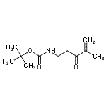 CAS#: 656240-55-0, 2-Methyl-2-propanyl (4-methyl-3-oxo-4-penten-1-yl)carbamate
