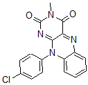 CAS 登录号：65626-87-1， 10-(4'-氯苯基)-3-甲基黄素