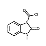 CAS#: 65657-53-6, 2-Oxo-2,3-dihydro-1H-benzimidazole-1-carbonyl chloride
