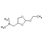 CAS#: 656814-50-5, 1-(2-Ethoxy-1,3-dioxolan-4-yl)-N,N-dimethylmethanamine