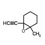 CAS#: 65691-68-1, 1-Ethynyl-6-methyl-7-oxabicyclo[4.1.0]heptane