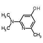 CAS#: 65735-56-0, 2-(Dimethylamino)-6-methyl-4-pyridinol