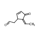 CAS#: 657390-27-7, [(5Z)-5-Ethylidene-4-oxo-2-cyclopenten-1-yl]acetaldehyde