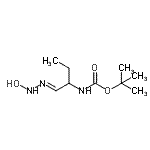 CAS#: 657424-12-9, 2-Methyl-2-propanyl [(1E)-1-(hydroxyhydrazono)-2-butanyl]carbamate