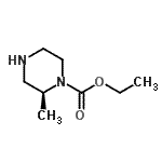 CAS#: 657427-69-5, Ethyl (2S)-2-methyl-1-piperazinecarboxylate