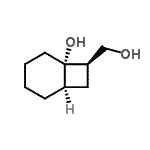 CAS 登录号：657428-65-4， (1S,6R,8R)-8-(羟基甲基)双环[4.2.0]辛烷-1-醇