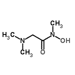 CAS#: 65753-93-7, N-Hydroxy-N,N<sup>2</sup>,N<sup>2</sup>-trimethylglycinamide