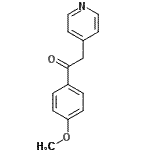 CAS#: 6576-06-3, 1-(4-Methoxyphenyl)-2-(4-Pyridinyl)Ethanone