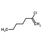 CAS#: 65786-11-0, 2-Chloro-1-heptene