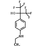 CAS 登录号：65797-85-5， 2-[4-(乙基氨基)苯基]-1,1,1,3,3,3-六氟-2-丙醇