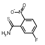 CAS#: 658076-53-0, 5-Fluoro-2-nitrobenzenecarbothioamide