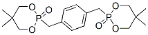 CAS 登录号：65850-52-4， 2,2'-[对亚苯基二(亚甲基)]二[5,5-二甲基-1,3,2-二氧杂磷杂环己烷] 2,2'-二氧化物
