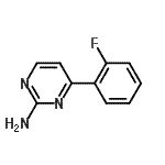 CAS#: 658699-90-2, 4-(2-Fluorophenyl)-2-pyrimidinamine