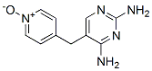 CAS 登录号：65873-75-8， 4-[(2,4-二氨基嘧啶-5-基)甲基]吡啶 1-氧化物