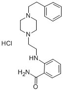 CAS#: 65883-74-1, 2-((2-(4-(2-Phenylethyl)-1-Piperazinyl)Ethyl)Amino)-Benzamide Monohydrochloride