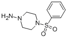 CAS 登录号：6591-96-4， 4-苯磺酰基-哌嗪-1-基胺