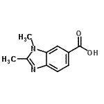 CAS#: 6595-00-2, 1,2-Dimethyl-1H-Benzimidazole-6-Carboxylic Acid