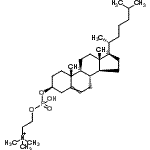 CAS#: 65956-64-1, 2-({[(3beta)-Cholest-5-en-3-yloxy](hydroxy)phosphoryl}oxy)-N,N,N-trimethylethanaminium