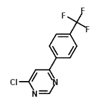 CAS#: 659729-09-6, 4-Chloro-6-[4-(trifluoromethyl)phenyl]pyrimidine
