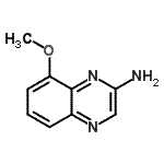 CAS#: 659729-71-2, 8-Methoxy-2-quinoxalinamine