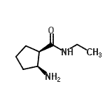CAS#: 659734-46-0, (1R,2S)-2-Amino-N-ethylcyclopentanecarboxamide