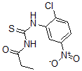 CAS#: 6599-87-7, N-[(2-Chloro-5-nitro-phenyl)thiocarbamoyl]propanamide