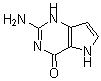 CAS 登录号：65996-58-9， 2-氨基-3,5-二氢-4H-吡咯并[3,2-d]嘧啶-4-酮