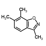 CAS#: 66033-72-5, 3,6,7-Trimethyl-1,2-benzoxazole