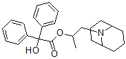 CAS#: 6606-04-8, Hydroxydiphenylacetic Acid 2-(9-Azabicyclo[3.3.1]Nonan-9-Yl)-1-Methylethyl Ester