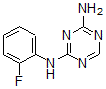 CAS#: 66088-45-7, N2-(2-Fluorophenyl)-1,3,5-Triazine-2,4-Diamine