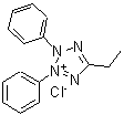 CAS 登录号：66138-05-4， 5-乙基-2,3-二苯基-2H-四唑-3-鎓氯化物