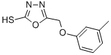 CAS#: 66178-72-1, 5-M-Tolyloxymethyl-[1,3,4]Oxadiazole-2-Thiol