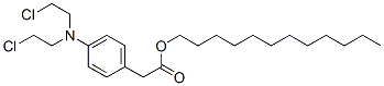 CAS#: 66232-27-7, Dodecyl 2-[4-[Bis(2-Chloroethyl)Amino]Phenyl]Acetate