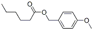 CAS 登录号：6624-60-8， 己酸 (4-甲氧基苯基)甲酯