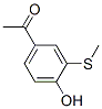 CAS#: 66264-56-0, 1-[4-Hydroxy-3-(Methylthio)Phenyl]Ethan-1-One