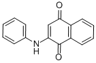 CAS 登录号：6628-97-3， 2-苯胺基-1,4-萘醌