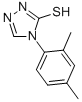 CAS 登录号：66297-59-4， 4-(2,4-二甲基苯基)-4H-1,2,4-三唑-3-硫醇