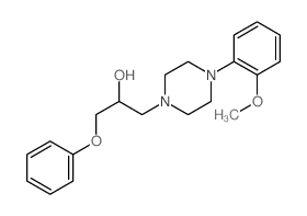 CAS#: 66307-56-0, alpha-(Phenoxymethyl)-4-(2-Methoxyphenyl)-1-Piperazineethanol