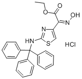 CAS#: 66339-00-2, Ethyl (Z)-alpha-(Hydroxyimino)-2-(Tritylamino)Thiazol-4-Acetate Hydrochloride