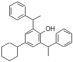 CAS 登录号：66345-13-9， 4-环己基-2,6-二(alpha-甲基苄基)苯酚