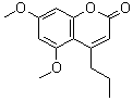 CAS#: 66346-55-2, 5,7-Dimethoxy-4-propyl-2H-chromen-2-one