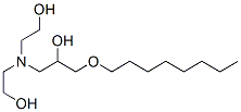 CAS 登录号：66354-56-1， 1-[二(2-羟基乙基)氨基]-3-(辛基氧基)丙-2-醇