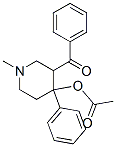 CAS 登录号：6636-24-4， (3-苯甲酰基-1-甲基-4-苯基-4-哌啶基)乙酸酯